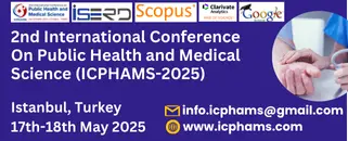 Public Health and Medical Science Conference in Turkey